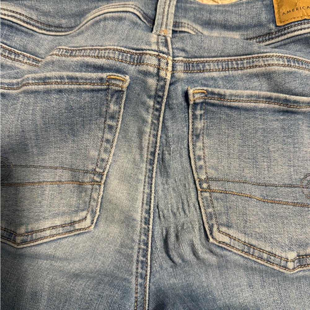 American Eagle Jeans Kick Boot Next Level Stretch 00 Short - Picture 7 of 7